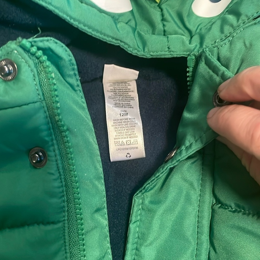 12mth Little Me Coat - Picture 4 of 4
